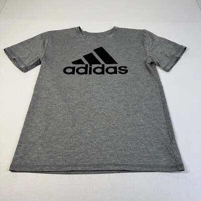 Camiseta Adidas Niño Talla 10/12 Gris Mediana  Foto 1 de 4