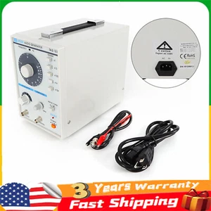 Audio Signal Generator Low Frequency Signal Generator W/test Clip 10hz-1mhz - Picture 1 of 11