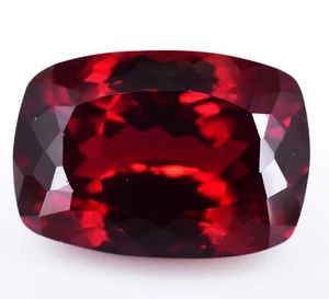 FLAWLESS 16.3 Ct Natural Cushion RED-PINK Ruby CERTIFIED Stunning Loose Gemstone - Picture 1 of 4