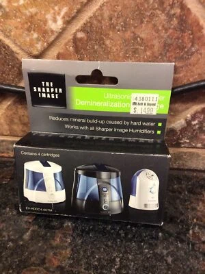 The Sharper Image Ultrasonic Humidifier Demineralization Cartridge ev-hddc4-6ctm - Image 1 of 3