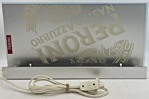 Insegna da parete birra italiana Peroni Nastro Azzurro bar luce uomo grotta insegna luminosa - Foto 1 di 11