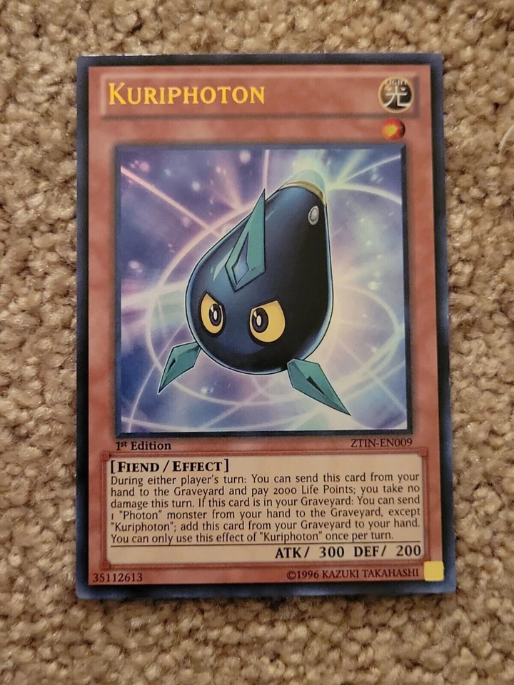 ( KURIPHOTON ) - Ultra Rare - ZTIN-EN009 - 1st - NM - Yu-Gi-Oh Zexal Collection - Image 1 of 1