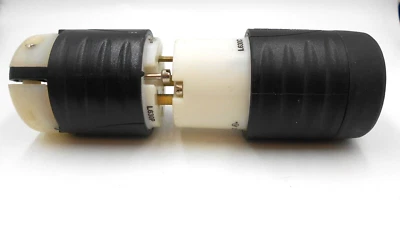 Enchufe de bloqueo Legrand Pass & Seymour 3 vías 30A 250V L630C negro Turnlok y conector Foto 1 de 4