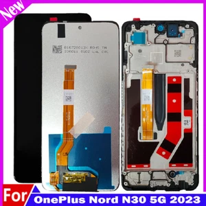 Replace For OnePlus Nord N30 5G 6.72" LCD Display Touch Screen Digitizer ± Frame - Photo 1 sur 13