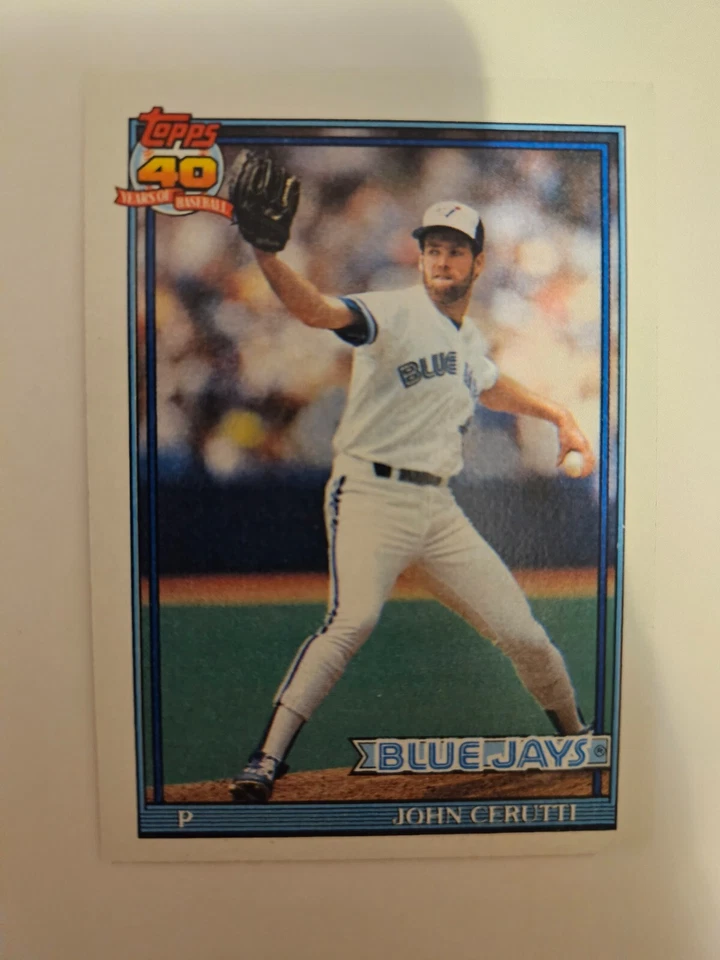 1991 TOPPS JOHN CERUTTI #687 NM - Image 1 of 1