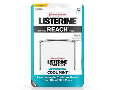 Hilo interdental Listerine Cool Mint, 55 yardas Foto 1 de 4