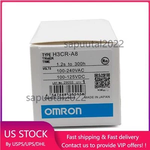 Omron H3CR-A8 Timer Module H3CRA8 New In Box Free Shipping - Picture 1 of 11