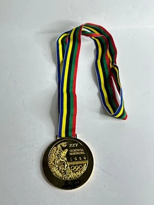 Larry Bird Signed Replica 1992 Dream Team Gold Medal PSA AH96594 - Image 1 of 3