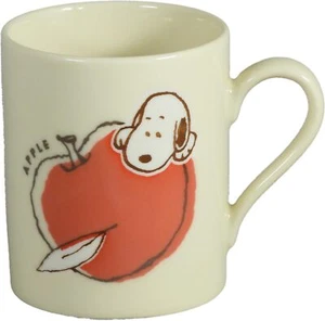 NEW PEANUTS Snoopy Mug 320ml Fun for adults YUMMY FRUIT Apple m - Picture 1 of 1