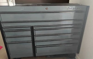 Snapon 54" Gray tool box with wheels, Like New! - Picture 1 of 1