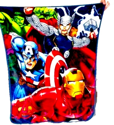 Northwest Marvel Avengers Teammates Blanket - Image 1 of 2
