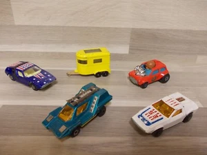 Matchbox Konvolut 5 stuck Mini-Ha-Ha, Cosmobile, Siva Spider, Tanzara, Pony Trai - Picture 1 of 1