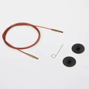 KnitPro Cable Nylon Brown (56 cm to make 80 cm / 32" IC needle) Knitter's Pride - Picture 1 of 2
