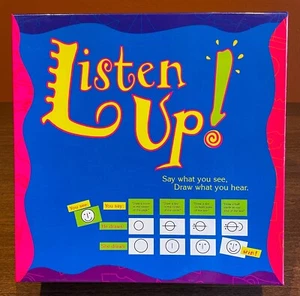 Vintage Party Game Listen Up! by The Game Works 1997 - Picture 1 of 9