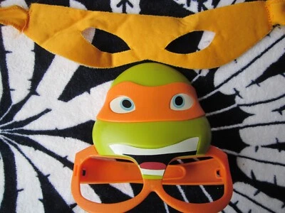 Gafas y máscara de ojos TMNT Miguel Ángel Foto 1 de 3