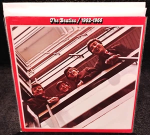 (NEW) BEATLES "RED ALBUM 1962-1966" (RARE VINYL X2 / 1ST RL-1973) - Picture 1 of 4