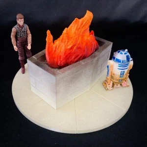 Qui-Gon Jinn's Funeral Pyre for 6 IN (1:12) FIGURE DIORAMA - Picture 1 of 9