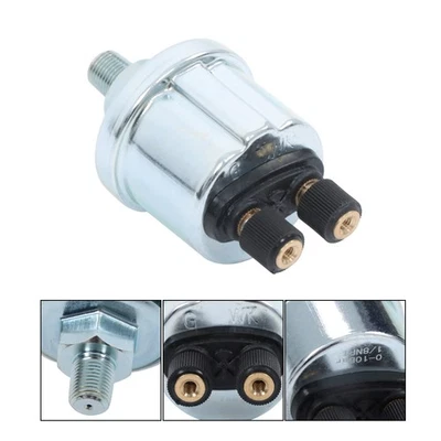 FINDMALL VDO Engine Oil Pressure Sensor Gauge Sender Switch 0-150PSI 12-24Vdc 1/8NPT