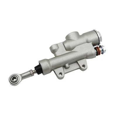 Pompa frizione freno generica per motociclette in argento universale per - Immagine 1 di 4