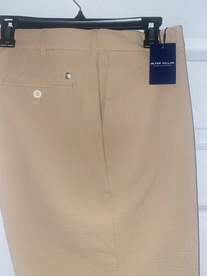 Camisas de golf Peter Millar Crown hechas a mano Matlock Searsucker 38 Foto 1 de 4