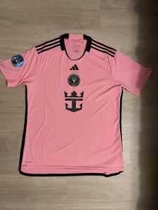 Men's Adidas Inter Miami CF Lionel Messi Home Soccer Fùtbol Jersey XL Authentic - Picture 1 of 5