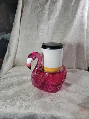 Bath & Body Works 2022 水球火烈鸟灯座单芯烛台 — 第 1/4 张图片