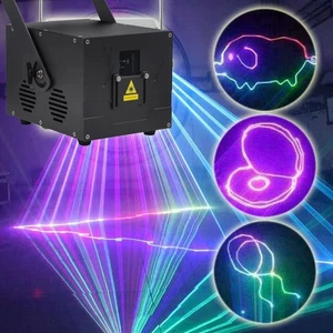 5W RGB Animation Laser Projector DJ Lighting ILDA Stage Laser wedding light - Picture 1 of 10