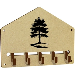 'Pine Tree' Wall Mounted Key Hooks / Holder (WH00077624) - Picture 1 of 2