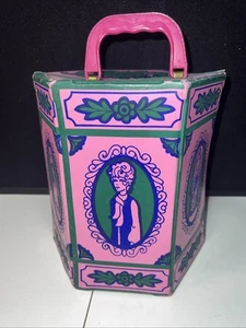 Vintage Montgomery Ward exklusive Topper Dawn Puppe rosa Sechseck Vinyl Hülle - Bild 1 von 11