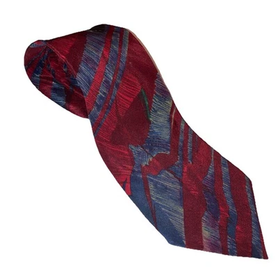 Corbata abstracta Stonehenge Molecular Expressions para hombre de seda EE. UU. Foto 1 de 4