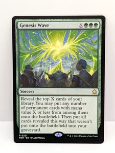 Foundations - Genesis Wave - Sorcery - Fdn 221 - Rare - Green - - Picture 1 of 2