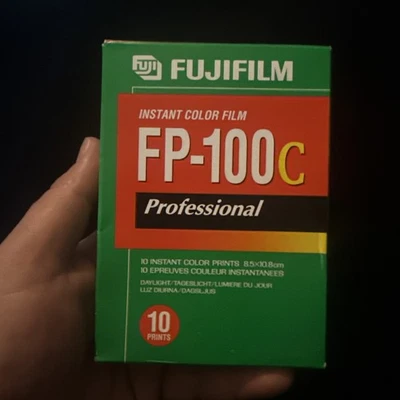 EXP.06/2004 Fuji FujiFilm FP-100C Instant Color Film Brand New From USA - Image 1 of 3