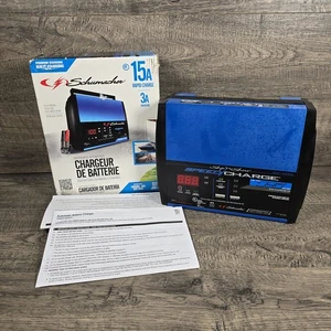 Schumacher SC1359 Rapid Battery Charger And Maintainer 15 Amp 3 Amp 6V/12V Works - Picture 1 of 15
