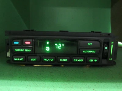 99-02 EXPEDITION NAVIGATOR AUTO CLIMATE HEATER CONTROL 1L7H-19C933-AA REBUILT 81 - Image 1 of 4