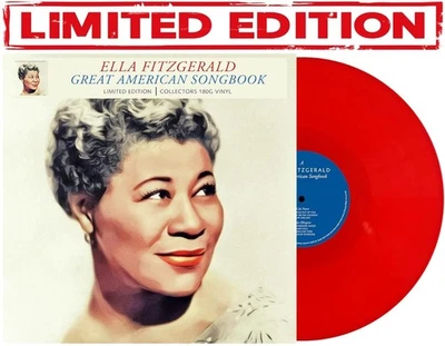 Ella Fitzgerald - Great American Songbook 12" LP Red Vinyl - Compilation Album - Image 1 of 4