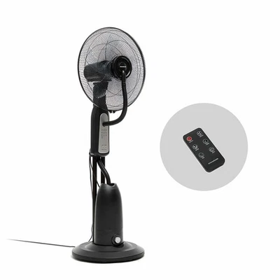 Standventilador und -vernebler mit Fernbedienung InnovaGoods Schwarz 90 W 2,8 - Bild 1 von 4