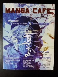 MANGA CAFÉ Febrero Marzo 2008 Revista de Música Japonesa Gótica Lolita Visual Kei Anime - Imagen 1 de 2