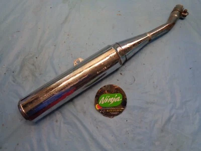Silenciador de tubo de escape derecho EX 250 Ninja 2005 Kawasaki 94 01 02 03 04 07 Foto 1 de 4