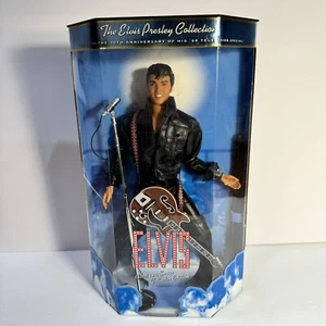 Muñeca Barbie especial de televisión 1998 Elvis 30 aniversario de 1968 primera en serie - Imagen 1 de 6