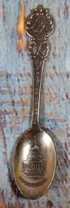 District of Columbia Washington D.C. Souvenir Spoon Vintage - Picture 1 of 8