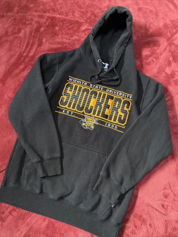 Wichita State University Shockers Hoodie Embroidered Logo Patch Men’s S CI Sport Cover
