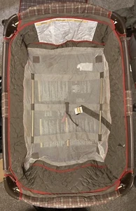 Graco Pack N Play Clip On Mesh Bassinet Replacement. Vintage. Curved Poles - Picture 1 of 13