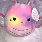 Squishmallow 8” Iris the Tie Dye Butterfly 2020 NEW with tags pink Plush Rare!
