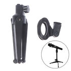 Microphone Stand Desktop Tripod Mini Portable Table Stand Adjustable Mic Stand