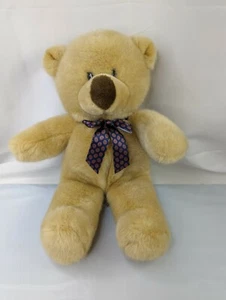 Peluche America Wego Bronceado Oso 15 Pulgadas Fiesta 1991 Peluche Juguete - Imagen 1 de 5