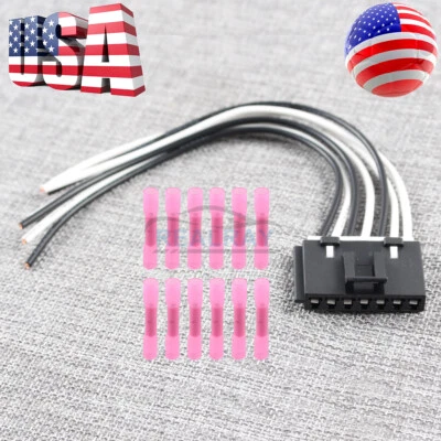 Soplador de 7 cables motor resistencia enchufe conector coleta para 00-07 GM Yukon 15862656 Foto 1 de 4