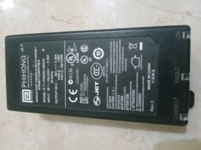 PHIHONG 56VSwitching Power Supply single port Over Ethernet Gigabit POE20u-56(G) - Image 1 of 4