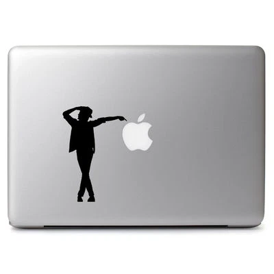 Michael Jackson Dancing Vinyl Decal Sticker for Macbook Laptop Car Window Wall - Image 1 of 4
