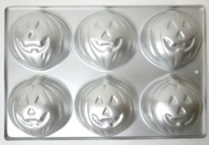 Vtg. 1983 Wilton Aluminum Baking Cake Candy Pumpkin Mold-Halloween Party - Picture 1 of 6