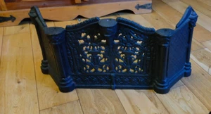 fire front fret antique 22inch black decorative - Picture 1 of 5